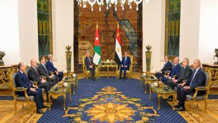 مباحثات مصرية أردنية بالقاهرة.. السيسي والملك يؤكدان ضرورة التنفيذ الكامل لاتفاق غزة.. تنفيذ خطة ترامب للسلام.. سرعة البدء في إعادة الإعمار