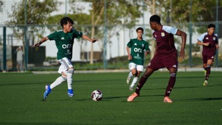 زد يبدأ مشواره بالفوز على أستون فيلا الإنجليزي في افتتاح البطولة الدولية للناشئين