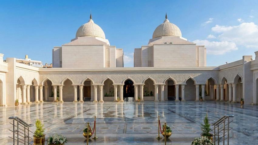 كل ما تريد معرفته عن مسجد العزيز الحكيم بالمقطم أحدث الافتتاحات الرئاسية (صور) 3 كل ما تريد معرفته عن مسجد العزيز الحكيم بالمقطم أحدث الافتتاحات الرئاسية (صور)