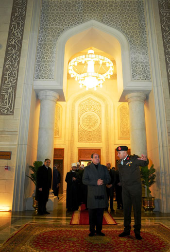 كل ما تريد معرفته عن مسجد العزيز الحكيم بالمقطم أحدث الافتتاحات الرئاسية (صور) 11 كل ما تريد معرفته عن مسجد العزيز الحكيم بالمقطم أحدث الافتتاحات الرئاسية (صور)