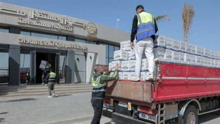 «جهاز مستقبل مصر» يوزع 40 ألف كرتونة مواد غذائية لدعم الأسر المستحقة خلال رمضان