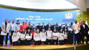 في غياب رئيس اللجنة الأولمبية.. وزير الشباب يكرم لاعبي المنتخبات القومية