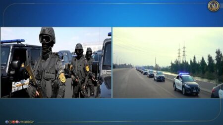حملة أمنية بالإسكندرية ترفع 238 إشغالًا و67 حاجزًا لتسيير الحركة المرورية