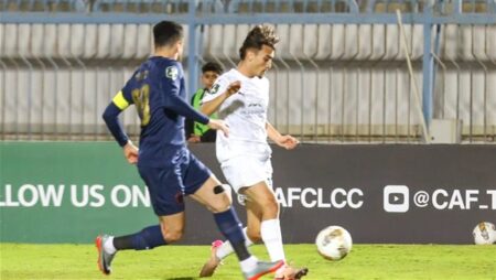الزمالك يهزم المصري ويتصدر مجموعته في كأس الكونفدرالية