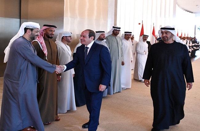 نشاط الرئيس في أسبوع.. السيسي يشهد أداء اليمين الدستورية للوزراء الجدد.. ويبحث مع بن زايد تعزيز الاستمارات الإماراتية بمصر.. ويستقبل رئيسي الصومال والاستخبارات الروسية.. ويترأس النيباد 9 نشاط الرئيس في أسبوع.. السيسي يشهد أداء اليمين الدستورية للوزراء الجدد.. ويبحث مع بن زايد تعزيز الاستمارات الإماراتية بمصر.. ويستقبل رئيسي الصومال والاستخبارات الروسية.. ويترأس النيباد