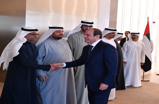 نشاط الرئيس في أسبوع.. السيسي يشهد أداء اليمين الدستورية للوزراء الجدد.. ويبحث مع بن زايد تعزيز الاستمارات الإماراتية بمصر.. ويستقبل رئيسي الصومال والاستخبارات الروسية.. ويترأس النيباد 11 نشاط الرئيس في أسبوع.. السيسي يشهد أداء اليمين الدستورية للوزراء الجدد.. ويبحث مع بن زايد تعزيز الاستمارات الإماراتية بمصر.. ويستقبل رئيسي الصومال والاستخبارات الروسية.. ويترأس النيباد