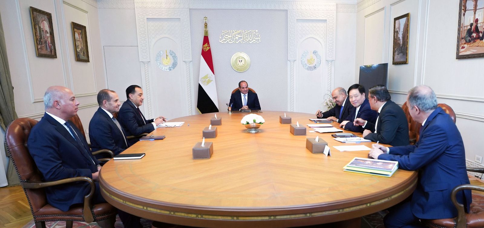 توجيهات الرئيس لمجلس أمناء الأكاديمية الوطنية للتدريب.. نشاط الرئيس السيسي اليوم (فيديو)