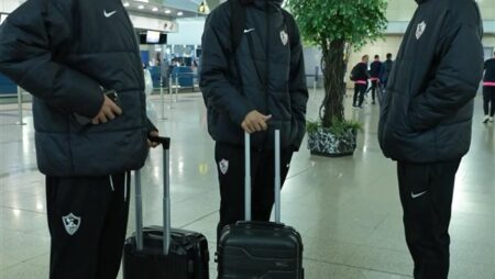 بعثة الزمالك تصل زامبيا استعدادا لمواجهة زيسكو