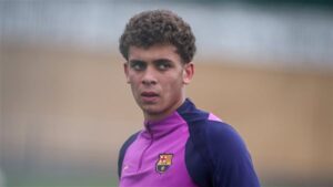 لأول مرة.. حمزة عبدالكريم يخوض مرانه مع فريق برشلونة الرديف