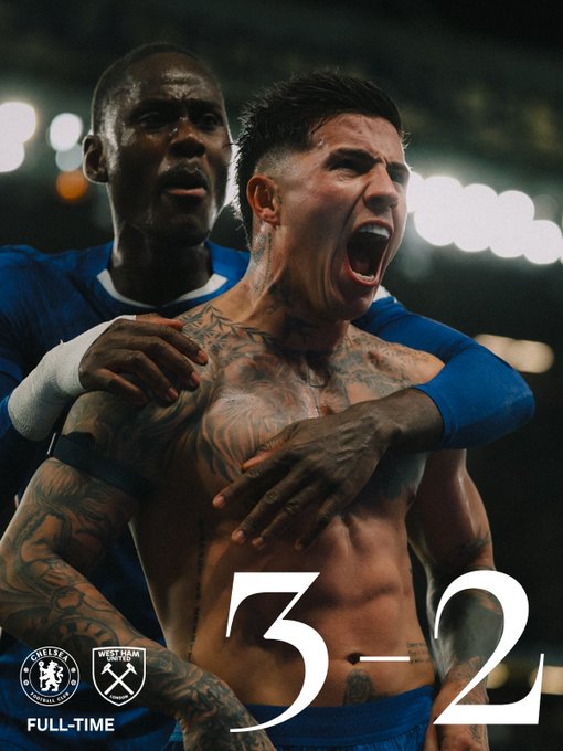 تشيلسي يعبر وست هام بريمونتادا مثيرة في الدوري الإنجليزي