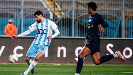 الزمالك ينتصر على بيراميدز بهدف وينفرد بصدارة الدوري
