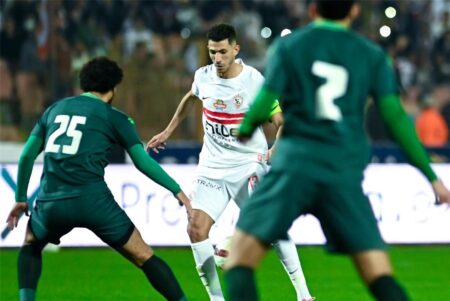 رجل مباراة الزمالك والاتحاد في الدوري المصري