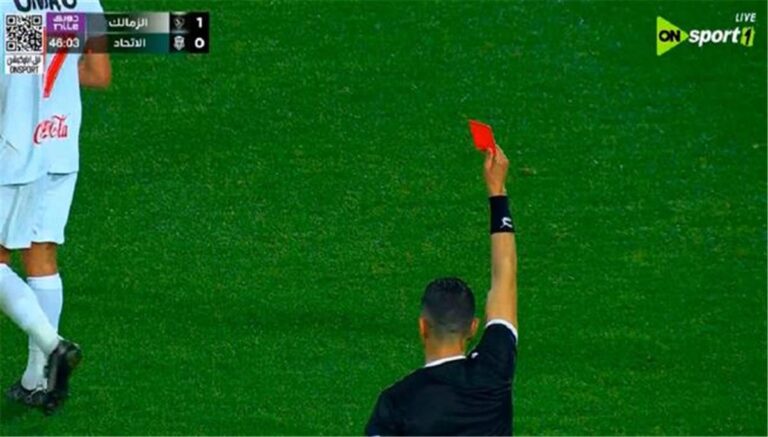 فيديو | طردان مباشران في مباراة الزمالك والاتحاد السكندري بالدوري فيديو | طردان مباشران في مباراة الزمالك والاتحاد السكندري بالدوري