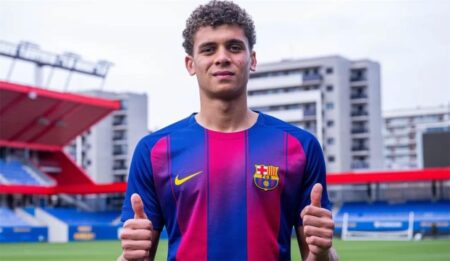 برشلونة يشيد بالظهور الأول لـ حمزة عبد الكريم