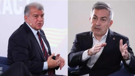 فيكتور فونت: لابورتا يشبه ترامب.. وأسوأ رئيس في تاريخ برشلونة