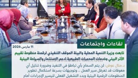 بالإنفوجراف.. التنمية المحلية والبيئة × أسبوع