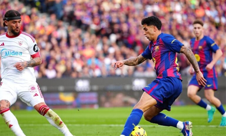 ترتيب الدوري الإسباني بعد فوز برشلونة على إشبيلية