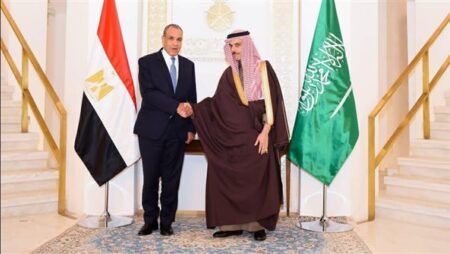 مباحثات مصرية سعودية بالرياض لتنسيق الجهود العربية بشأن التطورات الإقليمية والتصعيد العسكري بالمنطقة