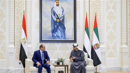 السيسي: مصر نقلت للجانب الإيراني رسالة واضحة بأن دول الخليج ليست جزءًا من الحرب الدائرة السيسي: مصر نقلت للجانب الإيراني رسالة واضحة بأن دول الخليج ليست جزءًا من الحرب الدائرة