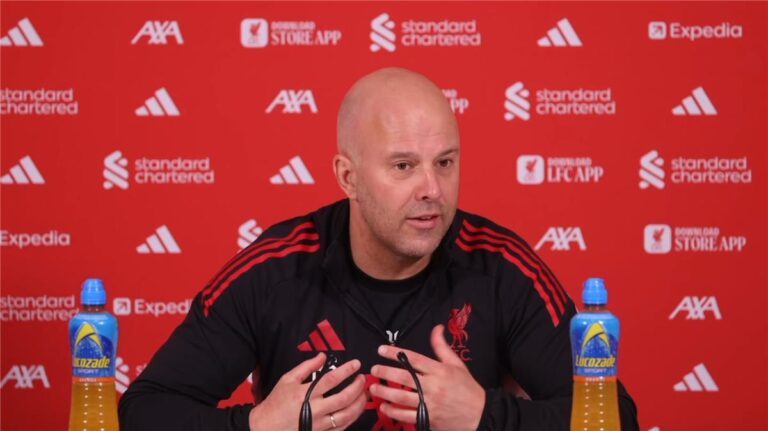 سلوت: لاعب ليفربول يجعلنا أقوى.. وسؤالكم يثير دهشتي سلوت: لاعب ليفربول يجعلنا أقوى.. وسؤالكم يثير دهشتي