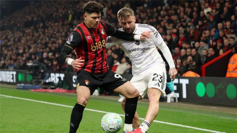 ترتيب الدوري الإنجليزي بعد تعادل مانشستر يونايتد مع بورنموث ترتيب الدوري الإنجليزي بعد تعادل مانشستر يونايتد مع بورنموث