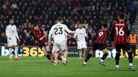 فيديو | مباراة متقلبة.. مانشستر يونايتد يسقط في فخ تعادل مخيب مع بورنموث بـ الدوري الإنجليزي