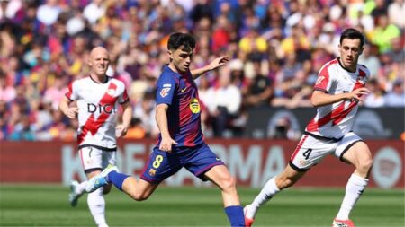 ترتيب الدوري الإسباني بعد فوز برشلونة على رايو فاليكانو