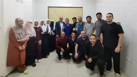مستشفى 15 مايو التخصصي تنجح في علاج 5 حالات معقدة بالمناظير التداخلية مستشفى 15 مايو التخصصي تنجح في علاج 5 حالات معقدة بالمناظير التداخلية