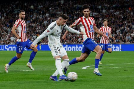 تقارير توضح ما قاله حكم مباراة ريال مدريد وأتلتيكو لـ أربيوا عن طرد فالفيردي تقارير توضح ما قاله حكم مباراة ريال مدريد وأتلتيكو لـ أربيوا عن طرد فالفيردي