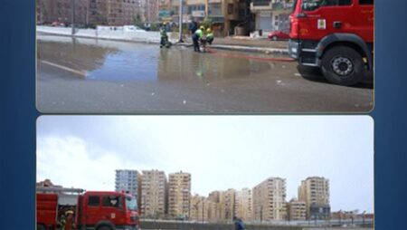 بالفيديو |شاهد جهود أجهزة وزارة الداخلية لرفع آثار الأمطار وتيسير الحركة المرورية