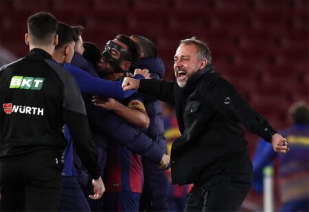 برشلونة يحدد موعد محادثات حسم مستقبل فليك.. ويكشف عوائق ضم لاعب ريال مدريد السابق برشلونة يحدد موعد محادثات حسم مستقبل فليك.. ويكشف عوائق ضم لاعب ريال مدريد السابق