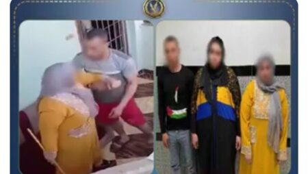 القبض على شخص تعدى على والدته بكفر الشيخ