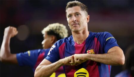 برشلونة يضع شرطًا لتمديد عقد ليفاندوفسكي برشلونة يضع شرطًا لتمديد عقد ليفاندوفسكي