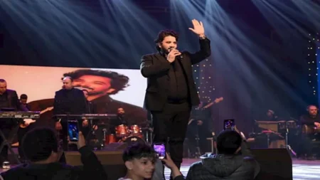 مصطفى حجاج يحيي حفل عيد الفطر على مسرح البالون