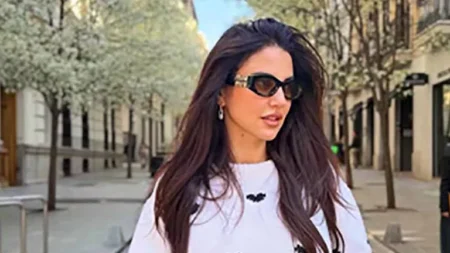 درة توثق إجازة العيد مع زوجها في أحدث ظهور بمدريد (صور)