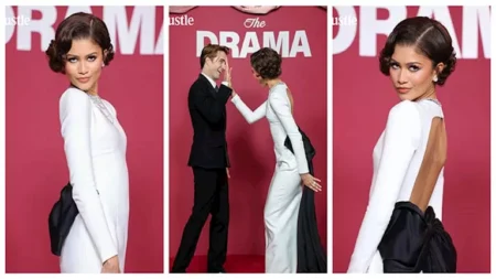 زيندايا تخطف الأنظار في العرض الخاص لفيلم "The Drama" بـ فرنسا