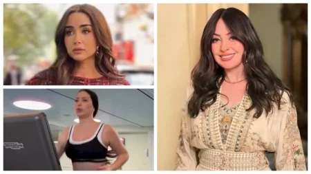 نسرين طافش في الجيم وهنا الزاهد جريئة.. لقطات لنجوم الفن خلال 24 ساعة