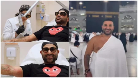أفضل قرار في حياتي.. أحمد سعد يعلن إزالته التاتو من على ذراعه أفضل قرار في حياتي.. أحمد سعد يعلن إزالته التاتو من على ذراعه