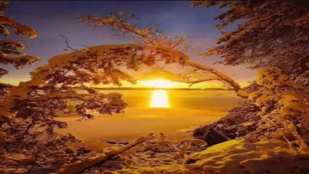 25 صورة مذهلة لغروب الشمس ترسم السماء بألوان النار والذهب 25 صورة مذهلة لغروب الشمس ترسم السماء بألوان النار والذهب