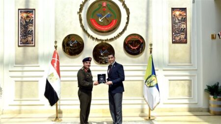 القوات المسلحة تنظم زيارة ميدانية لوفد من شباب الوطن للأكاديمية العسكرية للدراسات العليا والإستراتيجية.. صور