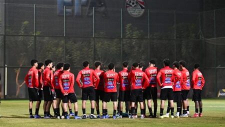 منتخب الناشئين يواصل استعداداته لتصفيات شمال أفريقيا