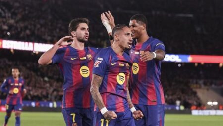 تشكيل برشلونة.. ثلاثي هجومي لبرشلونة أمام أتلتيك بلباو
