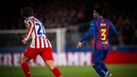 أتلتيكو مدريد يوقف قطار برشلونة ويتأهل إلى النهائي رغم الخسارة