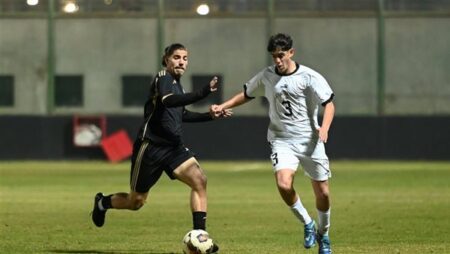 منتخب الناشئين يتعادل وديًا مع النصر 2005