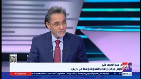 عبدالرحيم على: تحركات مصر محسوبة بميزان من ذهب منذ اللحظة الأولى للحرب.. والرئيس اتصل بجميع قادة الخليج مؤكدًا عدم الانجرار والصبر الاستراتيجى عبدالرحيم على: تحركات مصر محسوبة بميزان من ذهب منذ اللحظة الأولى للحرب.. والرئيس اتصل بجميع قادة الخليج مؤكدًا عدم الانجرار والصبر الاستراتيجى