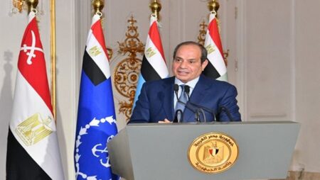 السيسي يطمئن المصريين: كونوا متكاتفين ومحدش يقدر يقرب من مصر (14 رسالة)
