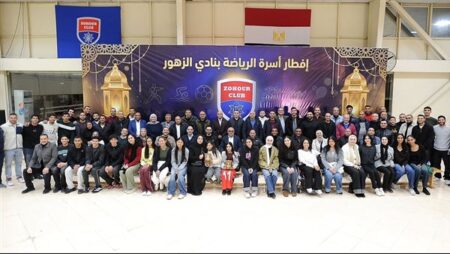 الزهور يكرم ابنة الشهيد ومحاربة السرطان في إفطار أسرة الرياضة