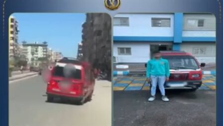 ضبط سائق بتهمة أداء حركات استعراضية وتعريض حياة المواطنين للخطر بالإسكندرية