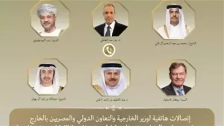 وزير الخارجية يبحث مع نظرائه فى قطر والامارات والبحرين تداعيات التصعيد العسكري بالمنطقة