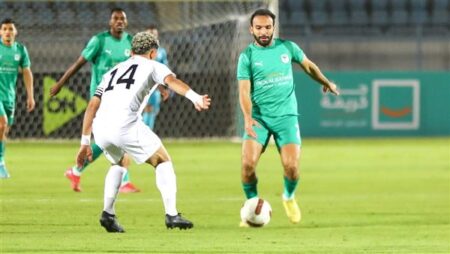الجونة يهزم المصري بهدف أوجو صامويل